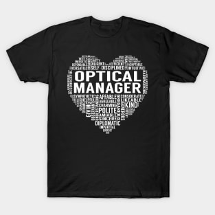 Optical Manager Heart T-Shirt